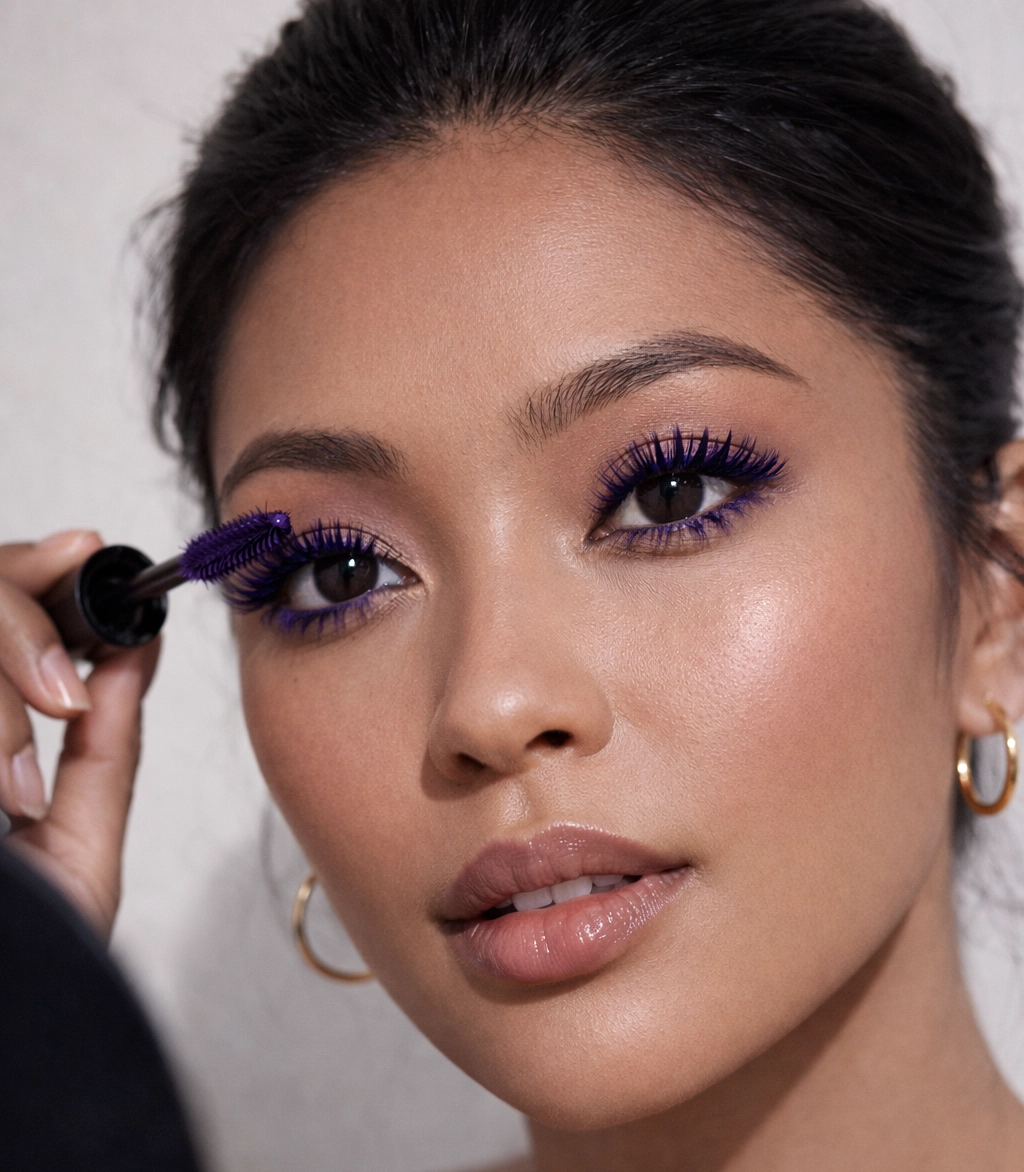 Mascara Violet Pas cher - Maquillage des yeux - 123 Cosm&eacute;